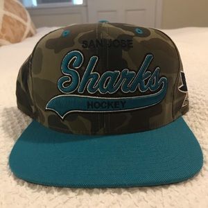 San Jose Sharks Mitchell & Ness Snap Back Hat